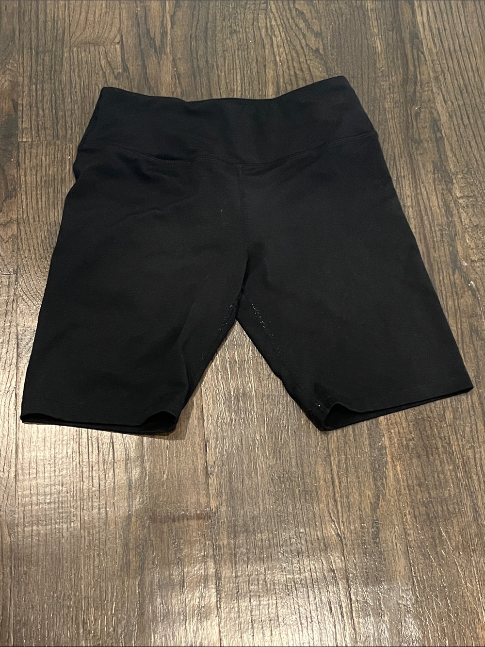 Mondetta Black High-Rise Bike Shorts